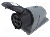 Conector AMPHENOL IP&amp;S 500VAC soclu mamă trifazat IP44 4 pini