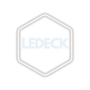 Lumină LED Hexagonală Profesională Aluminiu &amp;ndash; 1 Modul 83x98CM &amp;ndash; Service Auto, foto