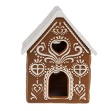 Cumpara ieftin Candela Casuta portelan alb maro 7x8x9 cm