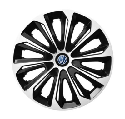 Set 4 capace roti Extra strong silver R14 pentru gama auto VW foto