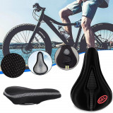 Husa scaun bicicleta, ergonomica, strat silicon si gel, impermeabila, marcaj reflectorizant MultiMark GlobalProd