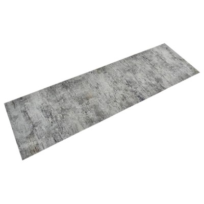 Covor de bucătărie lavabil Beton, 60x180cm, catifea foto