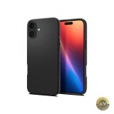 Husa pentru Apple iPhone 16 Spigen Liquid Air Matte Neagra ACS08194