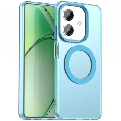 Husa MagSafe pentru Oppo A3 4G / A3 5G, Techsuit, CandyCase, Albastra foto