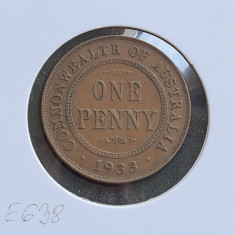 Australia Penny 1933