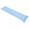 VidaXL Pernă laterală de corp pentru dormit, 40 x 145 cm, albastru