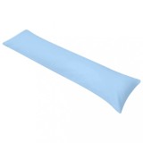 VidaXL Pernă laterală de corp pentru dormit, 40 x 145 cm, albastru