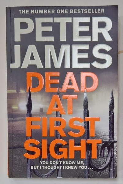 DEAD AT FIRST SIGHT by PETER JAMES , 2019