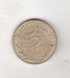 bnk mnd Franta 5 centimes 1980