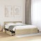 vidaXL Cadru de pat cu tăblie stejar sonoma 160x200 cm lemn prelucrat 3295550