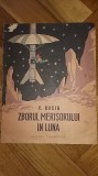 V. Rosin - Zborul merisorului in Luna (Ed. Tineretului, 1963, ilustratii: B. Pocih) carte de copii space age era spatiala cosmos spatiul cosmic RARA