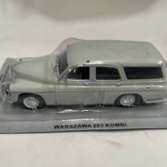 Macheta WARSZAWA 203 KOMBI 1965-DeAgostini Masini de Legenda Polonia, 1/43.