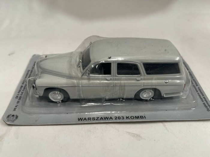 Macheta WARSZAWA 203 KOMBI 1965-DeAgostini Masini de Legenda Polonia, 1/43.