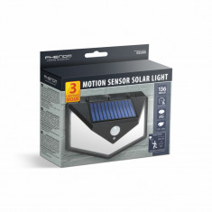 Proiector solar cu senzor de mișcare - perete - 136 LED