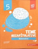 MATEMATICA. TEME RECAPITULATIVE, CLASA A V-A-ANTON NEGRILA, MARIA NEGRILA-262497