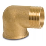 Cot Alamă 90 Grade, Fiting Filetat 1 1/2&quot; pentru Instalații