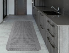 Traversa Antiderapanta, Lester, Gri, Latime 80 cm, Diverse Lungimi