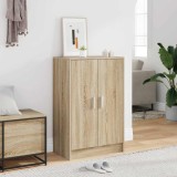 vidaXL Pantofar, stejar sonoma, 60x35x92 cm, lemn prelucrat