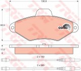 Set placute frana,frana disc CITROEN XANTIA Estate (X1) (1995 - 1998) TRW GDB1101