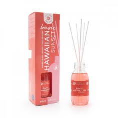 Odorizant de camera, cu betisoare de rattan, Basic, miros Hawaiian, 95ml
