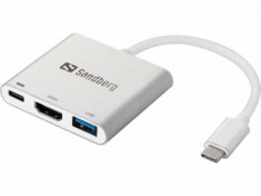 HUB USB-C - HDMI, USB Sandberg 136-00 foto