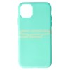 Husa Silicon iPhone 11 Pro Max Verde Mint - Protectie Premium Tip Apple