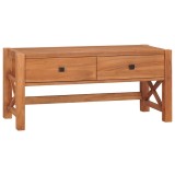 VidaXL Comodă TV, 100x40x45 cm, lemn de tec reciclat