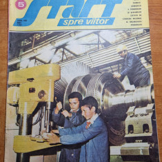 revista pentru copii - start spre viitor mai 1987