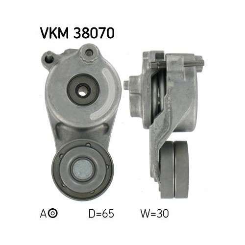 SKF rola intinzator, curea transmisie