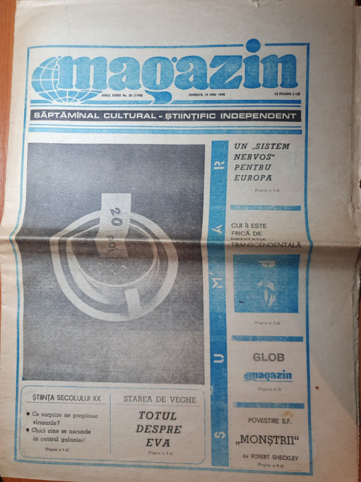 ziarul magazin 19 mai 1990