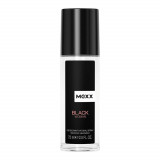 Spray Deodorant Natural Mexx Black Woman, 75 ml, Deodorant Femei Mexx Black Woman, Deodorant Spray Mexx Black Woman, Deodorante si Antiperspirante Mex