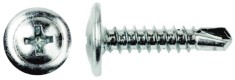 Surub Autoforant cu Cap Plat si Saiba 4.2x25 - 640185 foto