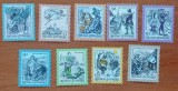 AUSRTIA-&#039;&#039;UZUOALE&#039;&#039;-arta- SET DE-9Val.-MNH -NESTAMP, Nestampilat