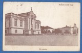 Carte Postala Romania Vaslui - Salutari din Husi - Primaria - Editor M. Brochman Fiul