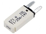 Siguranţă termică 25A 12VDC auto 12,45mm E71