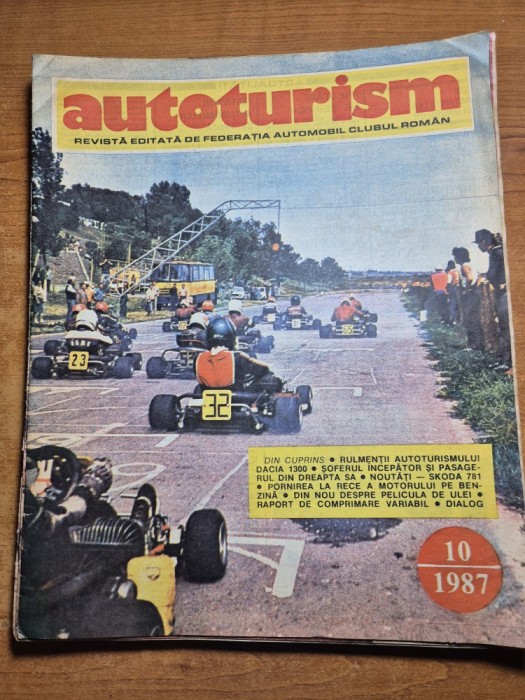 revista autoturism octombrie 1987 - formula 1