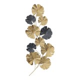 Cumpara ieftin Decoratiune de perete din metal Patrick Pako World Auriu 59x132x5.5cm