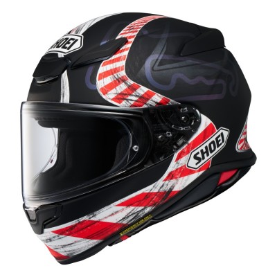 MBS Casca moto integrala Shoei NXR2 KNEE DOWN TC-5, negru/rosu/alb, XL, Cod Produs: 11161306SO foto