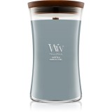 Woodwick Terra Haze lum&acirc;nare parfumată cu fitil din lemn 610 g
