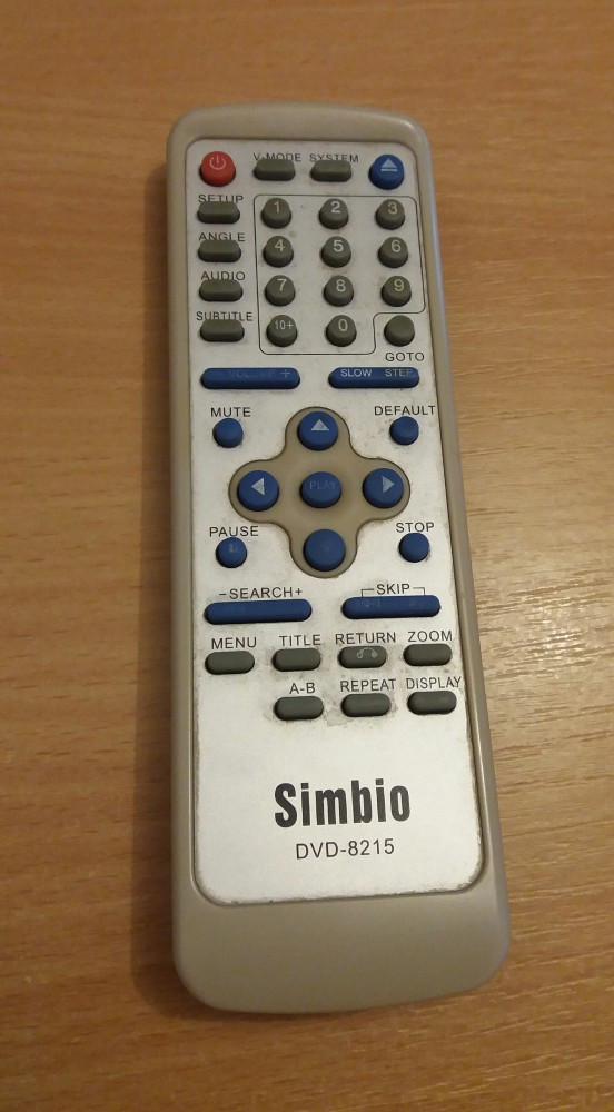 Telecomanda originala DVD Player cu DivX Simbio DVD-8215 | arhiva Okazii.ro