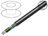 Cablu RS232/RS423 4x24AWG cu PVC Crom 30m CPR Eca 300V