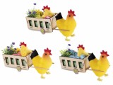 Cumpara ieftin Set 3 decoratiuni Paste 19x6x10.5 cm