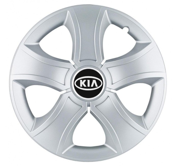 Set 4 Capace Roti Bis Gri R16, pentru Kia