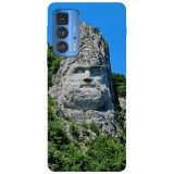 Husa compatibila cu Motorola G20 model Decebal Rex, Silicon, TPU, Viceversa, Transparent, Carcasa
