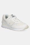 New Balance sneakers din piele intoarsă 574 culoarea bej, WL574HJ2