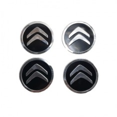 Set 4 abtibilde capace roti 60 mm, Citroen