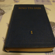 Mao Tze Dun - opere alese - 1953 - volumul 1
