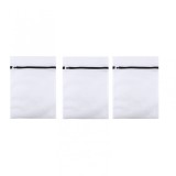 Cumpara ieftin Set 3 saci pentru masina de spalat Eono, 58 x 59 cm, alb