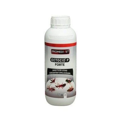 INSECTICID CONCENTRAT PADUCHI, PURICI, GANDACI, FURNICI, MUSTE, TANTARI, ECTOCID FORTE 1 L foto