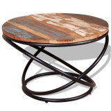 Cumpara ieftin Masuta de cafea, 60 x 60 x 40 cm, lemn masiv reciclat